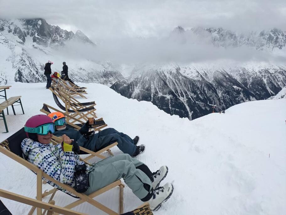 Chalet L'Ilet Ensoleille /Sunny Island Chalet Chamonix Mont Blanc Exterior foto